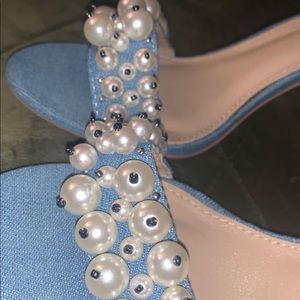 Denim Heels